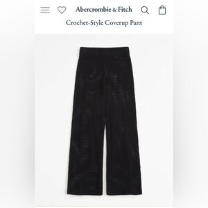 Abercrombie and Fitch Crochet-Style Covet Up Pant